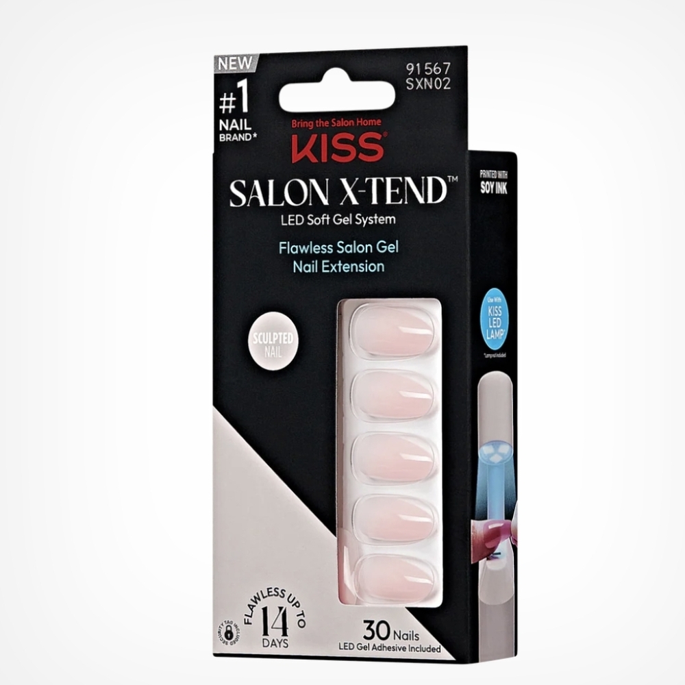 NEW! KISS Salon X-Tend LED Soft Gel Nails